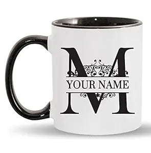 Classic Monogram Ceramic Mug