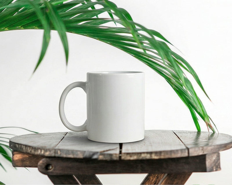 Essential Pure White Glossy Ceramic Mug
