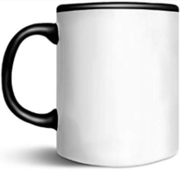 Classic Monogram Ceramic Mug