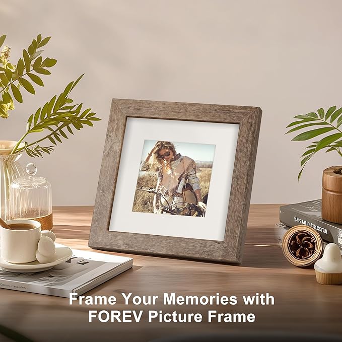 Rustic Wooden Photo Frame