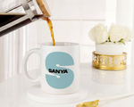 Personalized Initial & Name Ceramic Coffee Mug