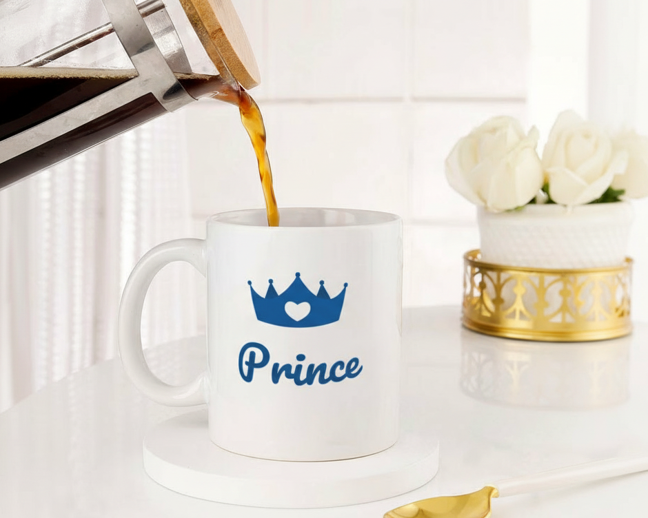 Personalized "Prince" Custom Social Media Photo Ceramic Mug
