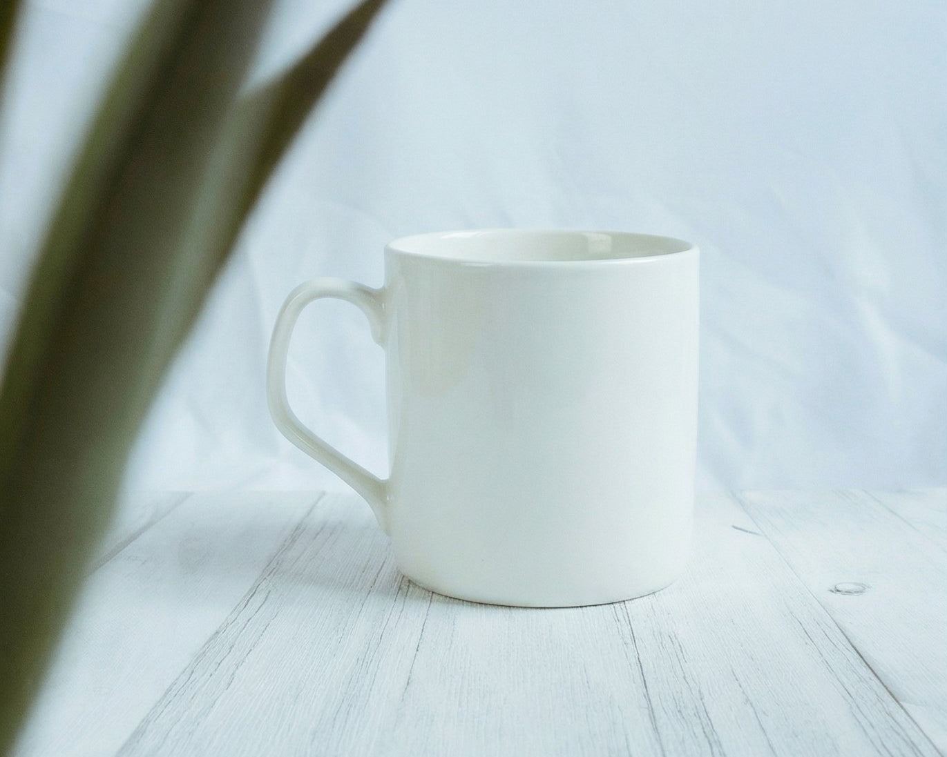 Classic Ivory Minimalist Ceramic Mug